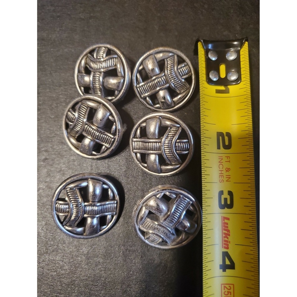 Vintage Buttons Lot of 6